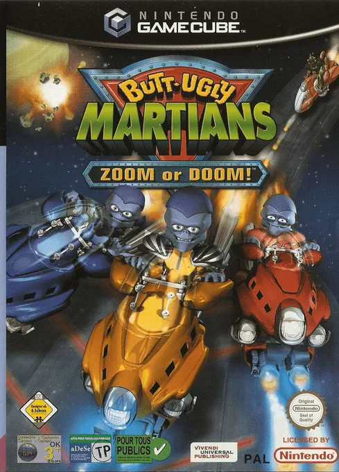 Butt-Ugly Martians - Zoom or Doom! (Europe) (En,Fr,De,Es,It)